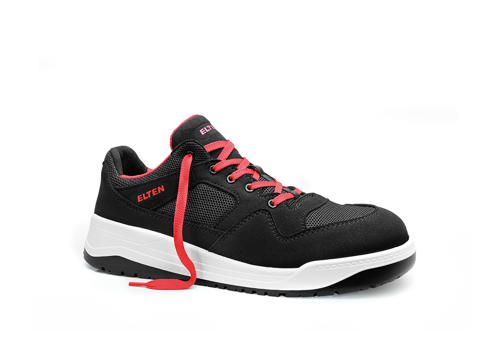 ELTEN Halbschuh LAKERS black Low ESD
