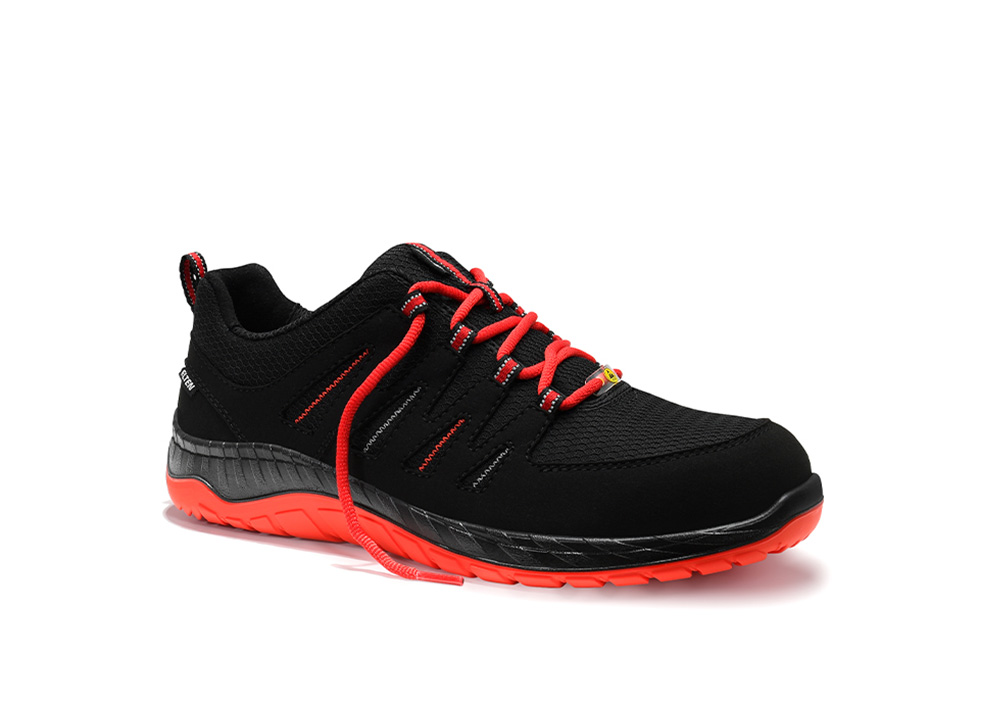 ELTEN Maddox black red Low S3