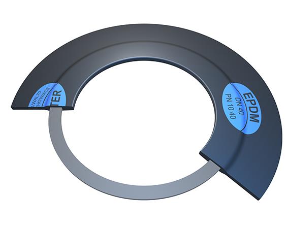 Gummi-Stahl-Dichtung EPDM, Typ Klinger KGS GII