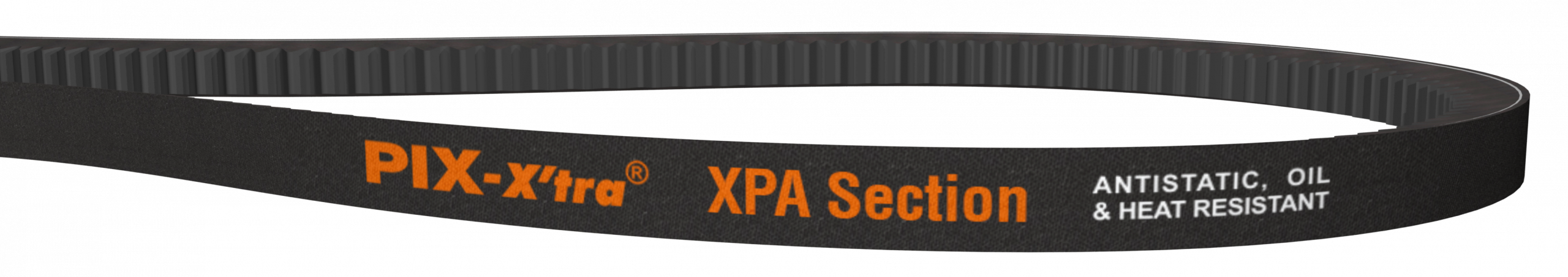 PIX-Schmalkeilriemen, DIN 7753 flankenoffen formgezahnt, Profil XPA